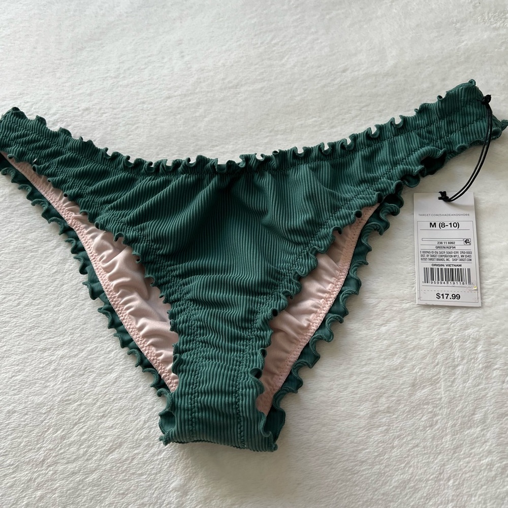 Green Bikini Bottom (Size MEDIUM)